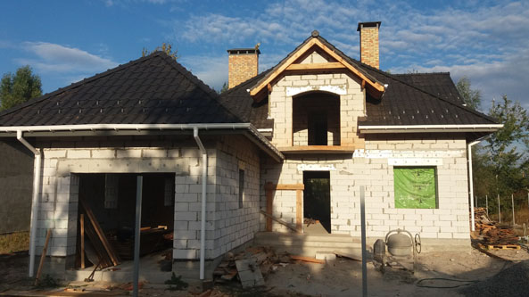 Строительство дома в Киеве на Осокорках